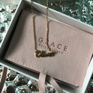 Personalized “Olivia” name necklace